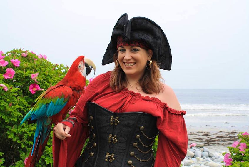 Diane Cooke married her love of pirates and parrots and now runs a parrot rescue group.
