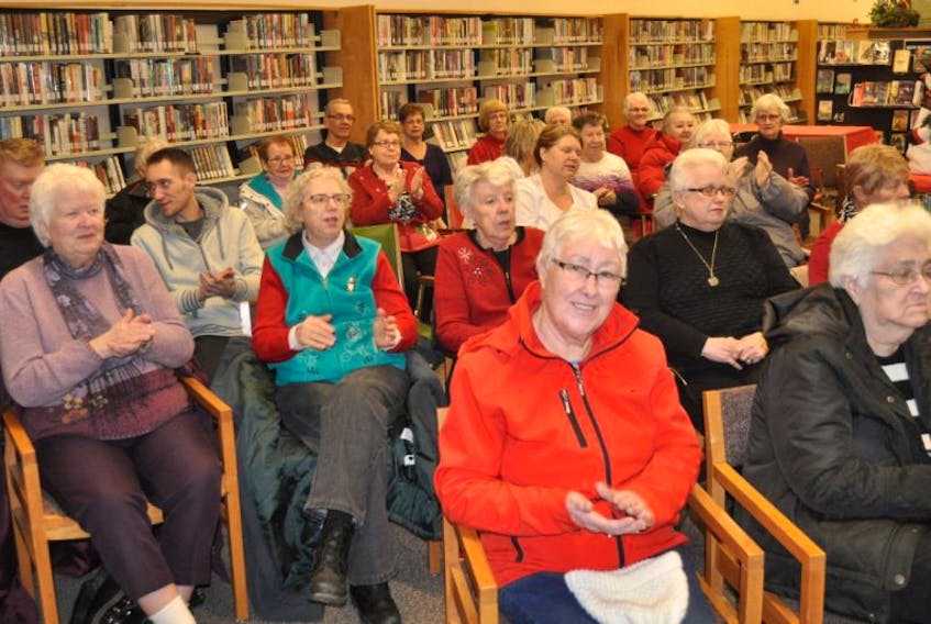 Dozens were in attendance for the annual Christmas Senior’s Day Celebration at Harmsworth Public Library