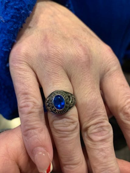 This ring was returned after 20 years and after traveling across the country. CONTRIBUTED PHOTO