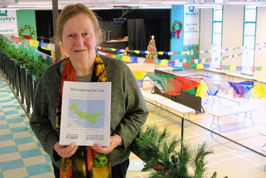 Mary Boyd is the author of the seven annual Report Card on Child and Family Poverty on P.E.I., which shows child poverty rose in 2018.