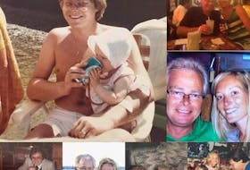 A photo collage of special moments shared between Alanna Jenkins and her Dad Dan Jenkins. The collage is posted among Alanna's Facebook photos.