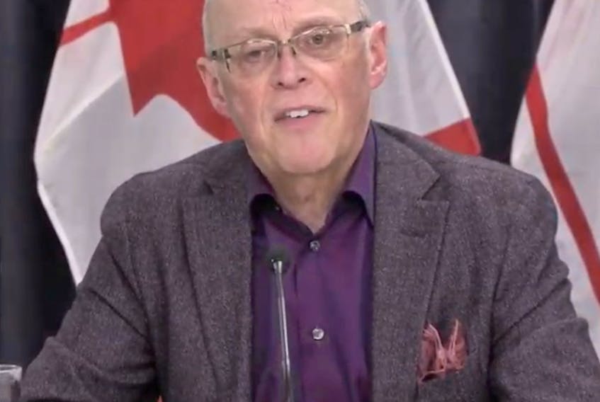 John Haggie, Minister of Health and Community Services for Newfoundland and Labrador