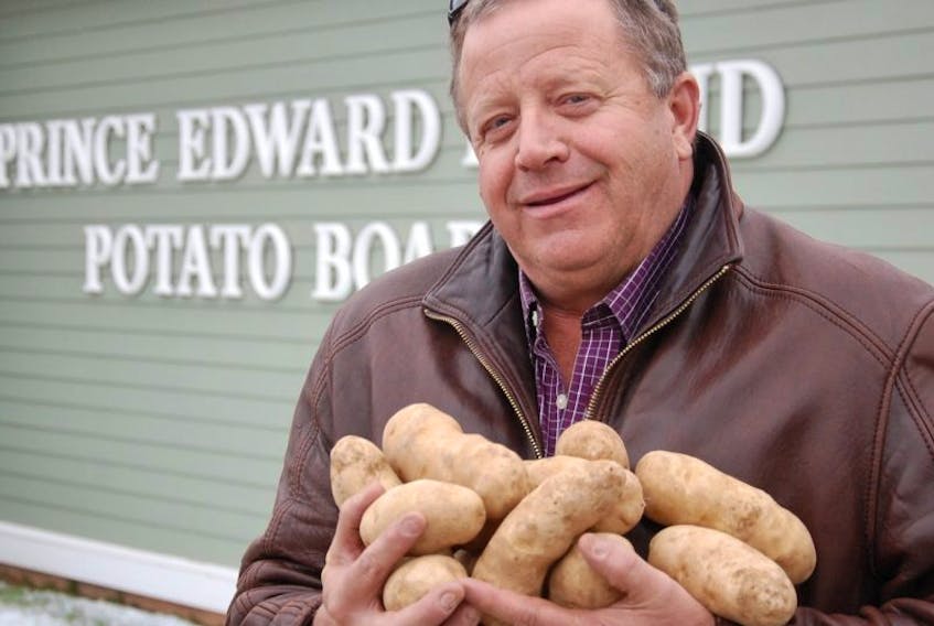 Alex Docherty, the new chairman of the P.E.I. Potato Board, says the entire potato industry must do well, not just one sector or the other. "We're all in it together,'' he said.