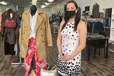 Shawna Perry in her Summerside clothing store, The Little Black Co., is home to Perry's idea for the LGBTQS+ fashion show.