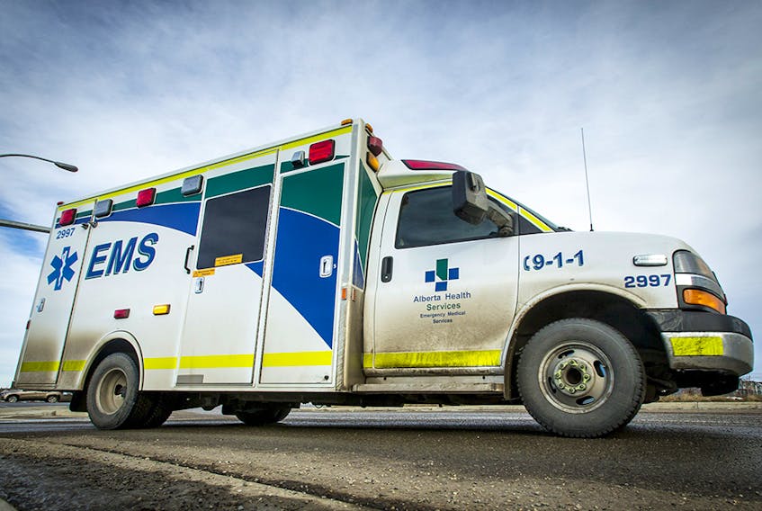 Calgary EMS ambulance