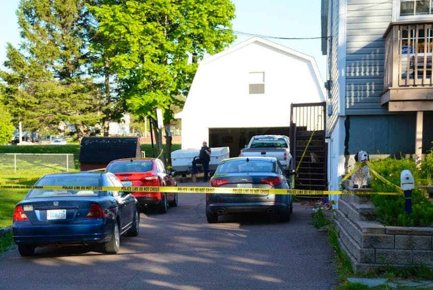 Police say  a stabbing took place at a  West Pleasant Street residence earlier this month. 