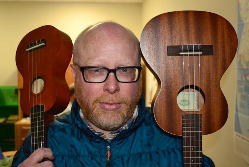 Eric Sparling wants you to make his day by joining him and the rest of the Machete Ukulele Crew, Muck, on the first Monday of each month, starting February 6 at 7 p.m.