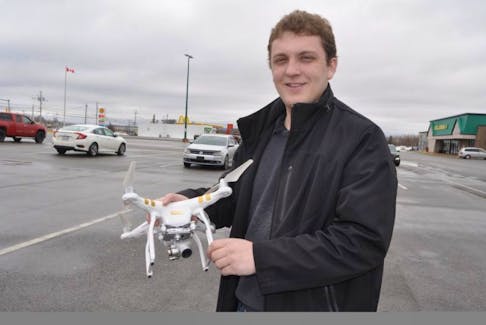 Adam Bickle is upset that new Transport Canada regulations for recreational drone users have placed restrictions prohibiting from flying many places, including in and around Amherst.