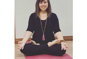 Nancy Buckle suggests trying yoga to help relieve stress and rebalance your body as you practice social distancing.