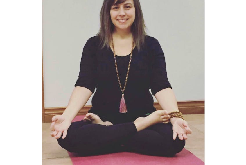 Nancy Buckle suggests trying yoga to help relieve stress and rebalance your body as you practice social distancing.