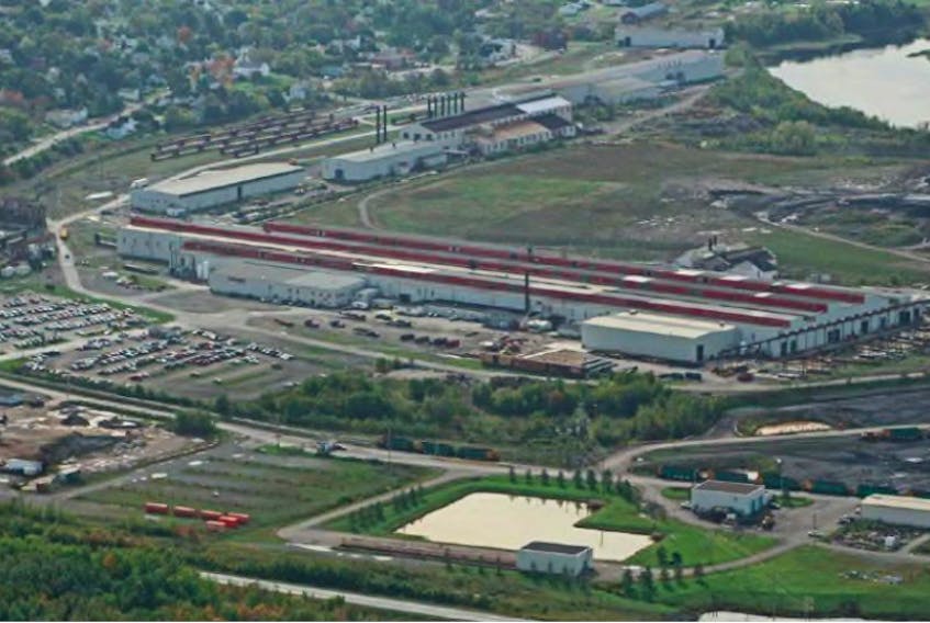 An aerial view of DSME Trenton