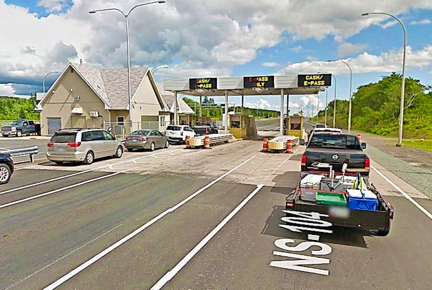 Cobequid Pass toll plaza