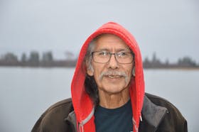 "No matter who comes to you they have a gift," said Clark Paul, cultural support worker for residential school survivors. OSCAR BAKER III • CAPE BRETON POST