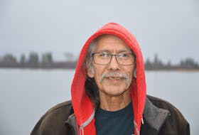 "No matter who comes to you they have a gift," said Clark Paul, cultural support worker for residential school survivors. OSCAR BAKER III • CAPE BRETON POST