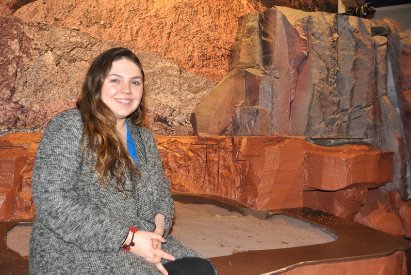 Marlee Leslie is the new project coordinator for the Cliffs of Fundy Aspiring Global Geopark project.