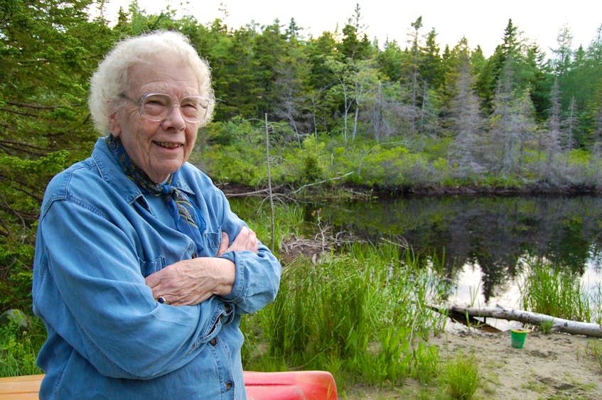 Ruth Grierson of Mount Desert Island, Maine, fell in love with Newfoundland music and regularly plays it at events in her community. PHOTO COURTESY MOUNT DESERT ISLANDER