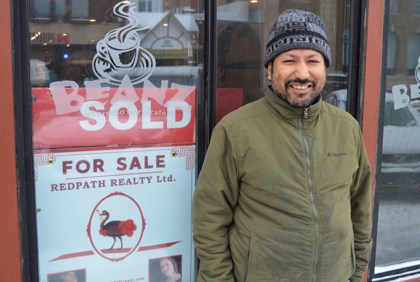 Anuj Thapa is looking forward to bringing his signature dish, butter chicken, to downtown Charlottetown this spring. Thapa purchased the building that used to be home to the Beanz coffee shop on Great George Street and plans to open a third Himalayan Curry restaurant location. Dave Stewart/The Guardian