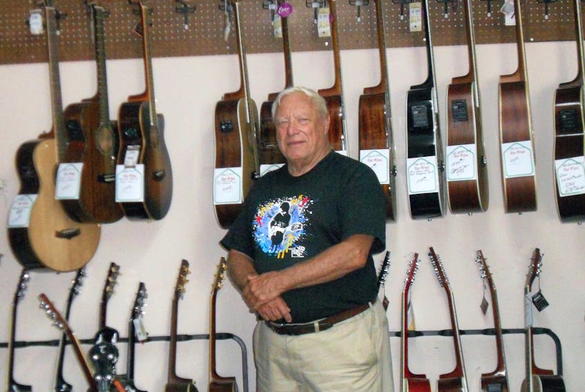 Ernie Sears had the opportunity to further his passion following his retirement when he opened up his own music shop in Sackville.