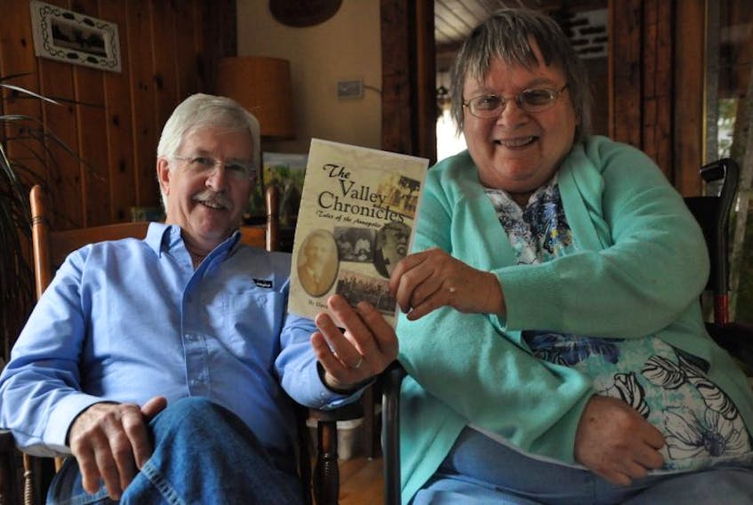 David and Paulette Whitman are preparing for a book launch they'll be hosting for their newest book, The Valley Chronicles: Tales of the Annapolis Valley, at the Paradise Hall from 2 p.m. to 4 p.m. May 14.