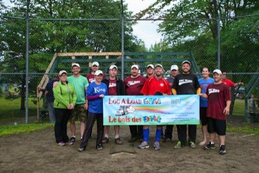 The long-running Log a Load for Kids lob ball tournament has raised more than $135,000 for the IWK and Children's Wish. It's hoped that this year's event, Aug. 15-16 at the Harmony Ball Field in Caledonia, will bring the total raised to the $150,000 mark.