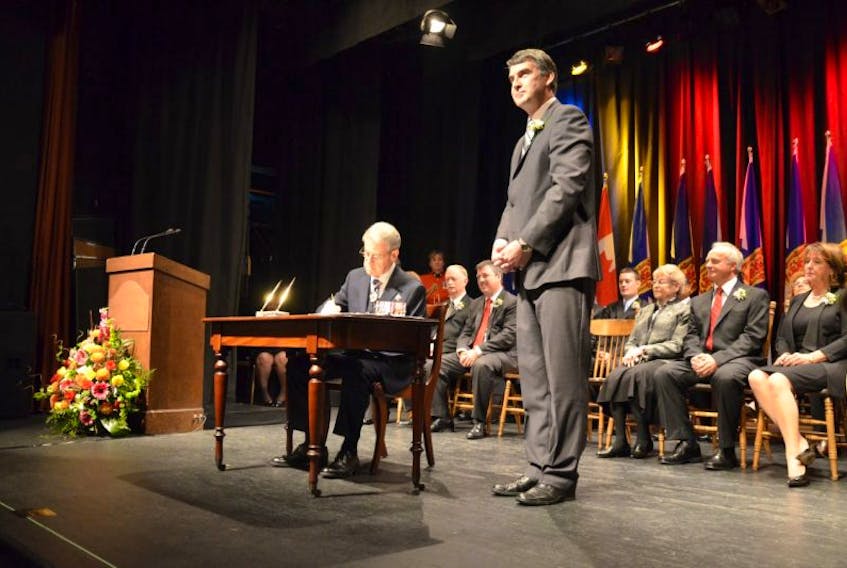 In October of 2013 Nova Scotia Premier-elect Stephen McNeil took his MLAs to King’s Theatre in Annapolis Royal where cabinet ministers were sworn in. On May 16 McNeil will be back in Nova Scotia’s original capitol – this time hosting the Council of Atlantic Premiers.