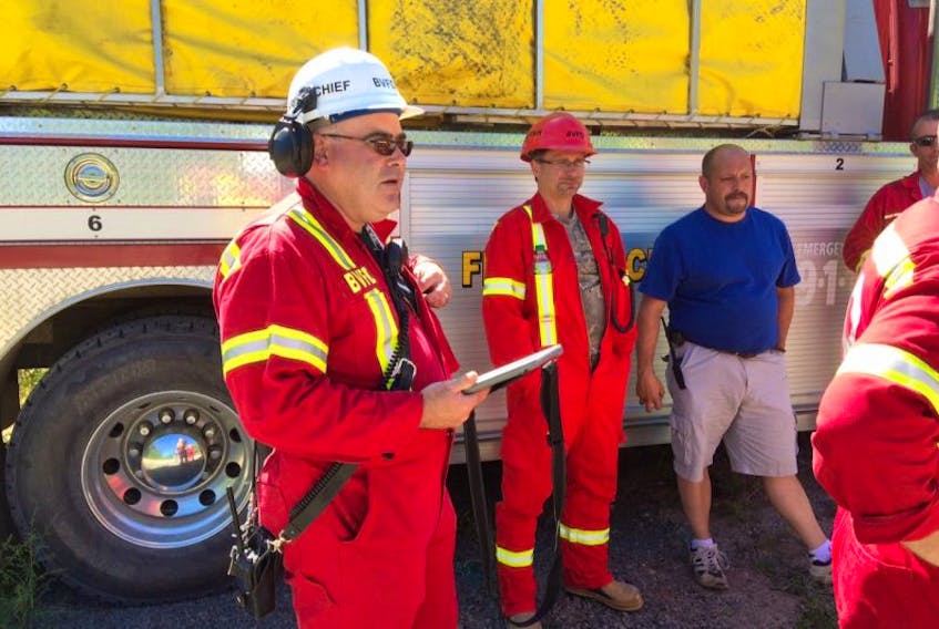 Radar had confirmed the fire was separate from the blaze that has eaten up approximately 240 hectares in Annapolis County already.