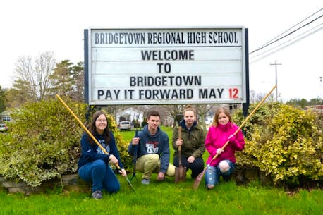 Bridgetown high school students paying it forward