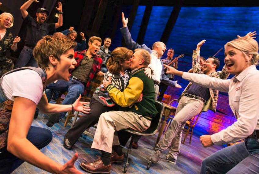 The cast of Broadway Across Canada's Come From Away.