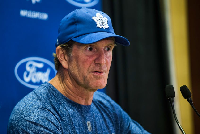 With the team struggling, Maple Leafs head coach Mike Babcock was fired on Wednesday. (Ernest Doroszuk/Toronto Sun)