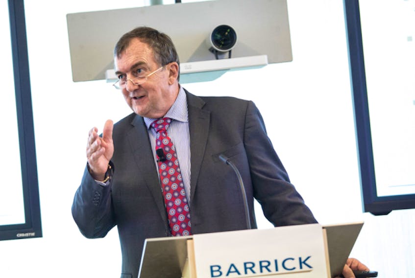 Barrick Gold Corp’s CEO Mark Bristow.