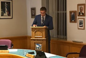 Bay Roberts Deputy Mayor delivered the town’s 2021 municipal operating budget at the town hall on Dec. 8. Contributed photo 