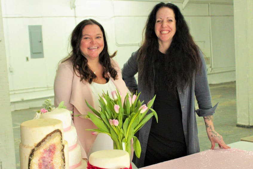 Tara Parsons-Donovan, left, and Trinity Ings have teamed up to bring the Be Our Guest Wedding Experience to Sydney River on Feb. 23. The pair says the event was created to meet the demand of today’s modern and trendy couples. ERIN POTTIE/CAPE BRETON POST