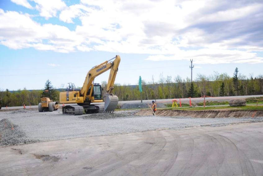 Upgrades are currently taking place at the Magee Road-TCH intersection.