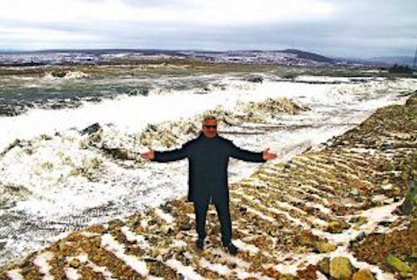 ['James McLeod/The Telegram<br />Former premier Danny Williams’ Galway development is forging ahead — hundreds of acres of land have been cleared as part of his big bet on the future of Newfoundland and Labrador.']
