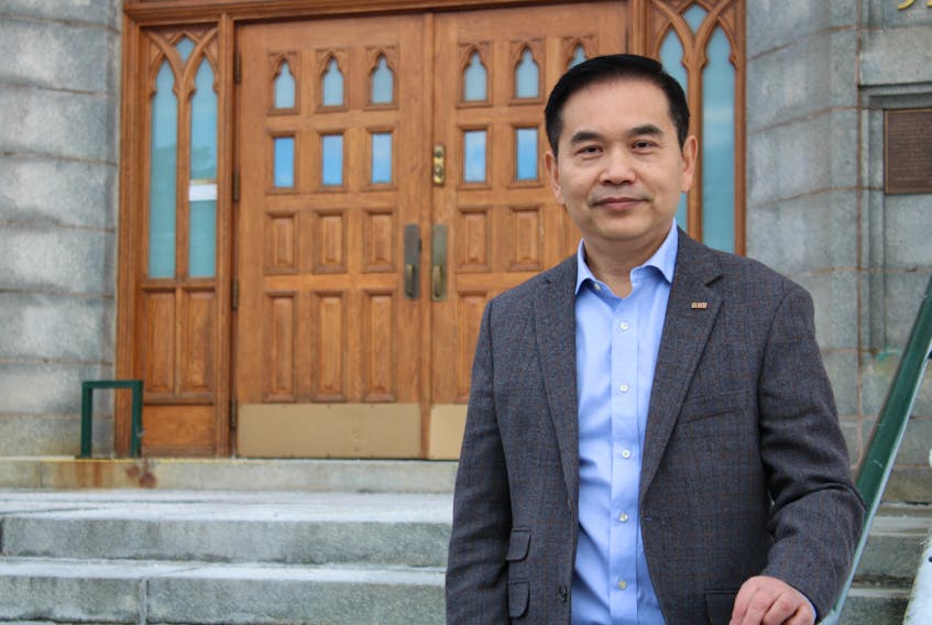 Bill Bu, the regional president of the Hong Kong-Canada Business Association, has led fundraising efforts for COVID-19 response in the Halifax Chinese community since February - Contributed