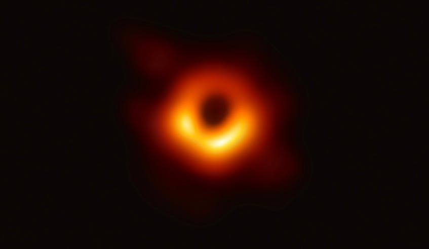 The first image of a black hole was revealed by scientists Wednesday, April 10, 2019. - Event Horizon Telescope via National Science Foundation