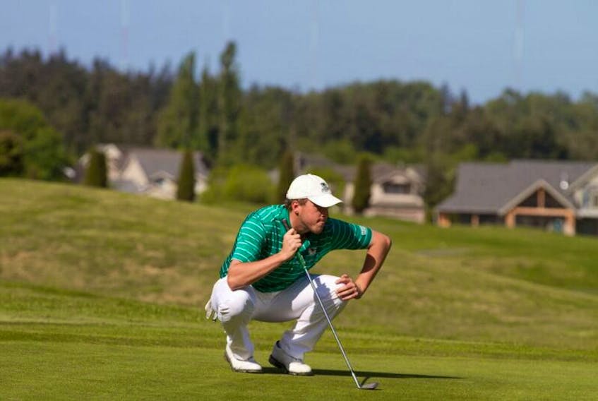 Blair Bursey, Gander, is up for two provincial awards based on his 2016 golf accomplishments.