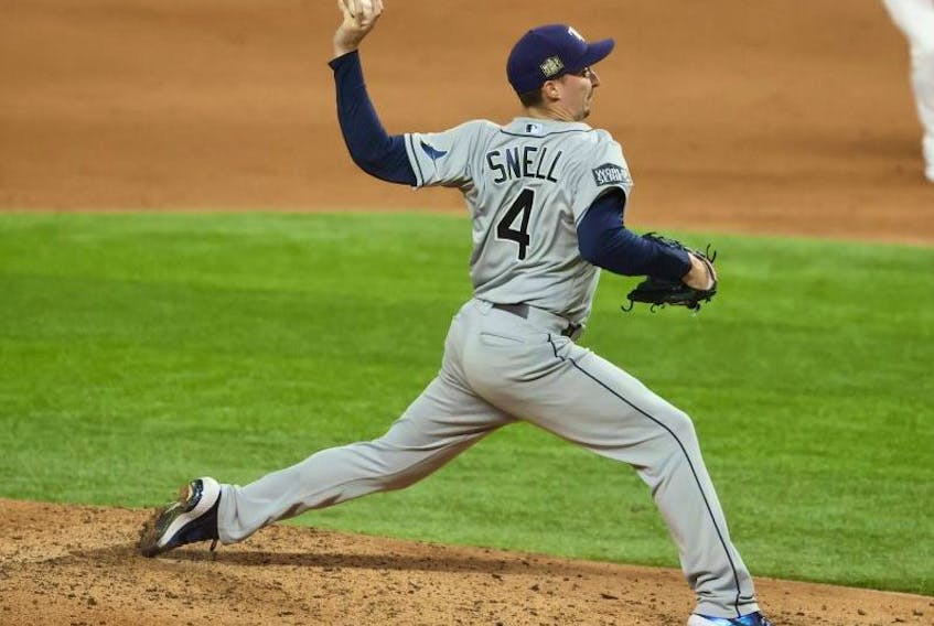 Cy Young-winning lefty Blake Snell is one of three top-tier starters for the Tampa Bay Rays. USA TODAY