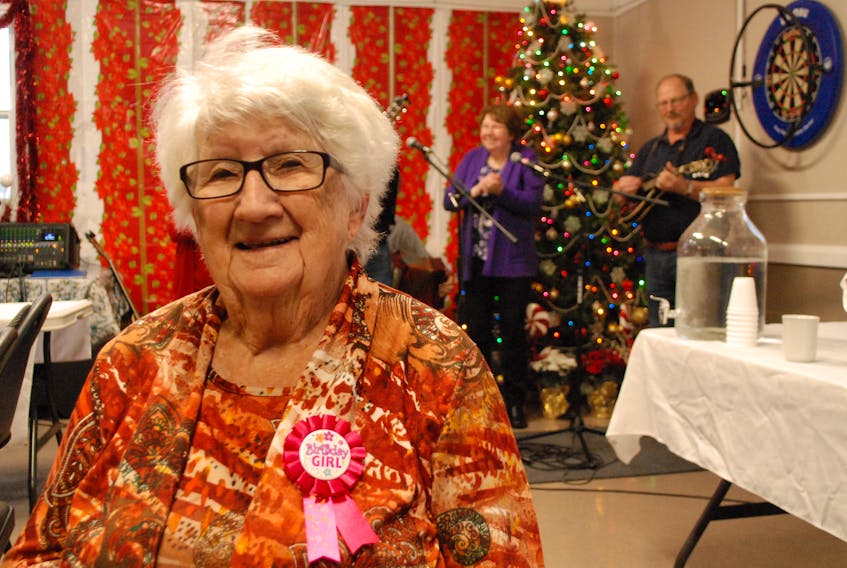 Mary Lockyer of Garden Cove turned 97 on Monday, Dec. 9. JONATHAN PARSONS/THE PACKET