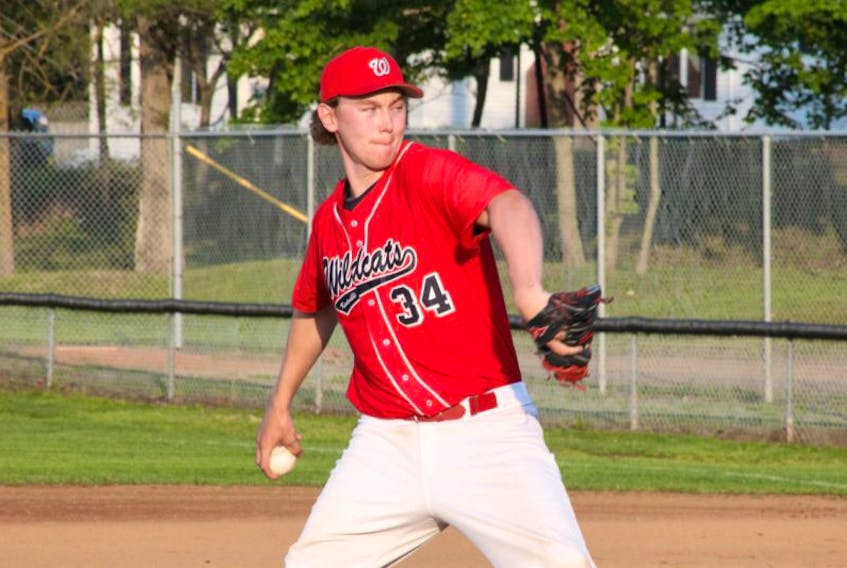 Bradley Fuller got the start for the Kentville junior AAA Wildcats July 30 against Dartmouth and ended up the losing pitcher in an 8-2 defeat, which gave Kentville a split of its two games last week. 