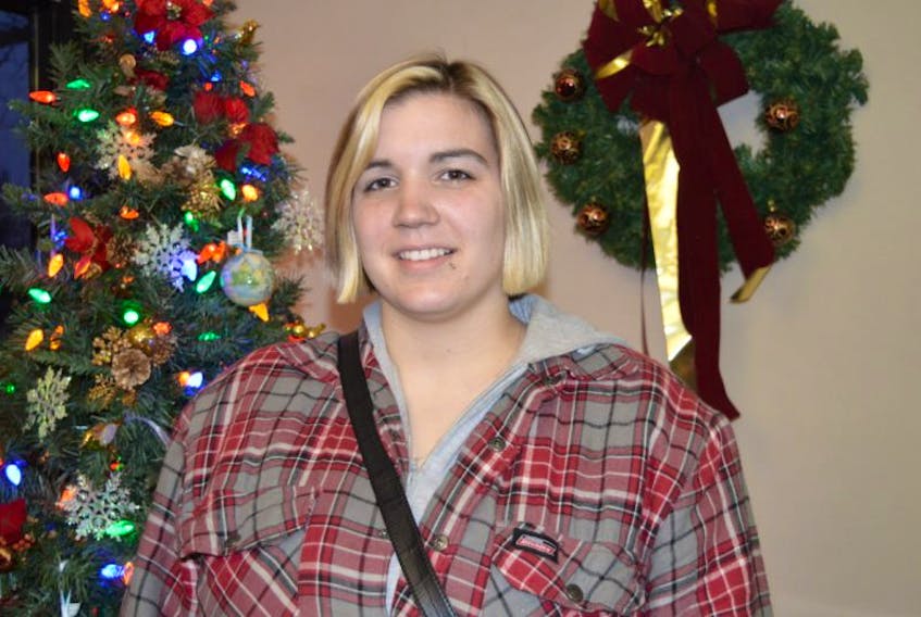 Stephanie Rich of Sydney says her involvement in the Breakthrough program has helped her reach significant personal achievements, including graduating from high school with a trade. The group will hold a turkey dinner Saturday to raise funds to purchase club jackets for members.