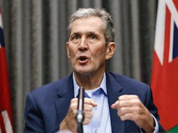  On the topic of the COVID-19 pandemic, Manitoba Premier Brian Pallister spoke recently of being in a marathon, saying the Manitoba was in “the lead.”
