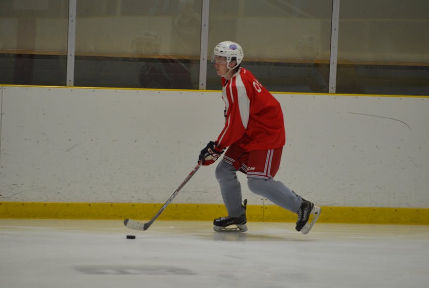 Summerside Western Capitals forward and assistant captain Brodie MacArthur.