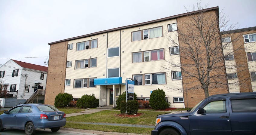 Nadia Gonzales was found stabbed to death June 16, 2017, in a stairwell at this apartment building at 33 Hastings Dr. in Dartmouth.