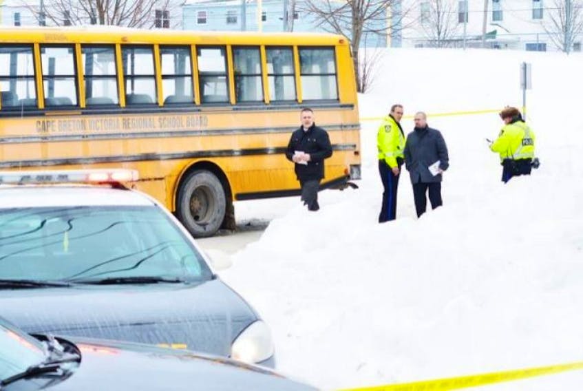 Cape Breton Regional Police investigate the death of a Sydney Academy student on Feb. 11