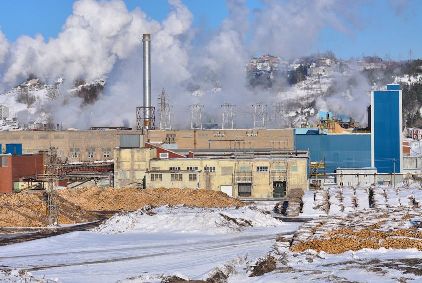 Corner Brook Pulp and Paper in Corner Brook will continue to produce paper during the COVID-19 pandemic.