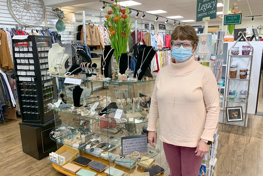 Michelle MacDonald owns Trendy’s Clothing and Home Décor and is a co-owner of Trendy’s Shoe Shoppe in Antigonish. She says the businesses are enjoying success thanks to local residents who choose to shop local.