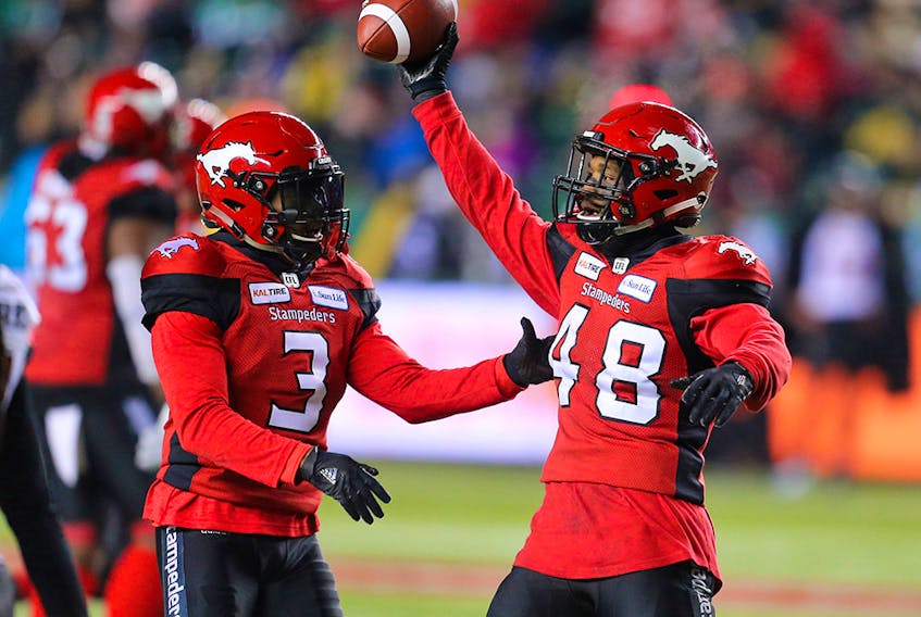 The Calgary Stampeders' Wynton McManis has been fined for his role in a fight prior to last Saturday's game against the Montreal Alouettes. Two Alouettes players were also fined.