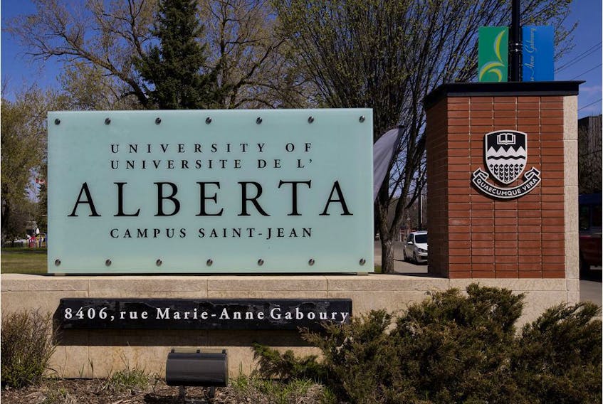 The University of Alberta's Campus Saint-Jean on Friday May 15, 2020. 