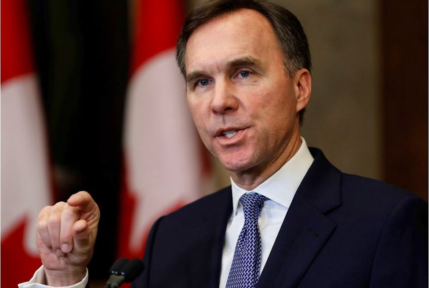 Finance Minister Bill Morneau delivers the fiscal update earlier this week.  